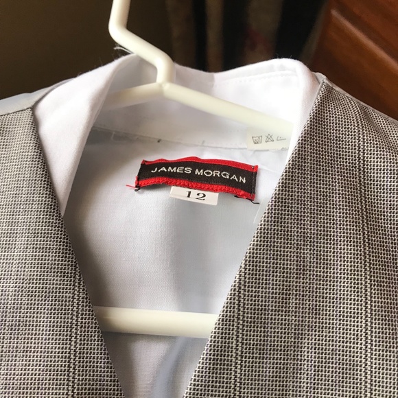 James Morgan Set for Kids - pants, vest and button down - size 12 - Picture 11 of 13